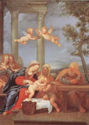 Albani  Francesco Sacra Famiglia (mk08) Germany oil painting art